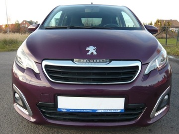 Peugeot 108 1.2 VTi 82KM 2014 Peugeot 108 PureTech 82 Allure , TOP stan , najbogatsze wyposażenie