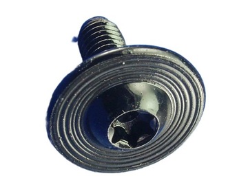 5x ŚRUBA M6x16 TORX KOŁNIERZOWA CZARNA