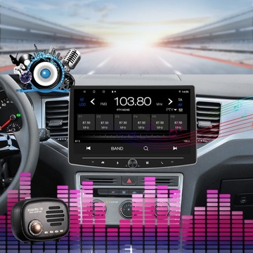 АВТОМОБИЛЬНЫЙ РАДИО 1 DIN ANDROID AUTO CARPLAY 2 ГБ/64 ГБ WIFI DSP ANDROID 13