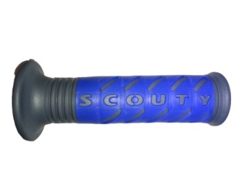 MANETKI 10699-GA SCOUTY (120 MM) BEZ OTWORU KOLOR NIEBIESKI/CZARNY