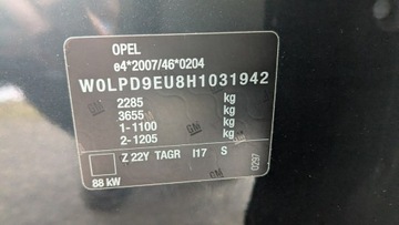 Opel Zafira C Tourer 1.4 Turbo ECOTEC 120KM 2016 Opel Zafira 1.4i 120PS OPŁACONY Bezwypadkowy, zdjęcie 21