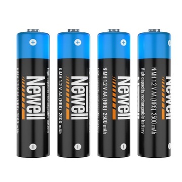 Akumulatory NiMH Newell AA (R6) 2500 mAh 4 szt.