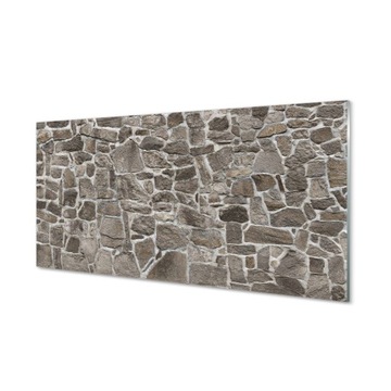 Panel szklany ścienny Kamień beton cegła 140x70 cm