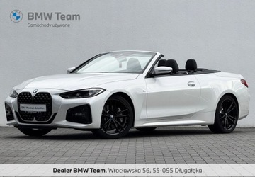 BMW Seria 4 G22-23-26 2022 BMW Seria 4 430i cabrio 258KM M Pakiet Gwarancja Keyless HarmanKardon VAT23