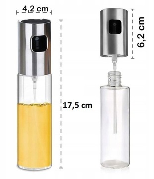 РАСПЫЛИТЕЛЬ МАСЛЯНЫЙ РАСПЫЛИТЕЛЬ УКСУСА И МАСЛА ДОЗАТОР МАСЛА С РАСПЫЛИТЕЛЕМ