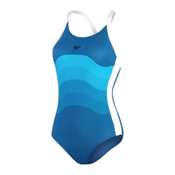 Kostium jednoczęściowy Speedo 44D odcienie niebieski