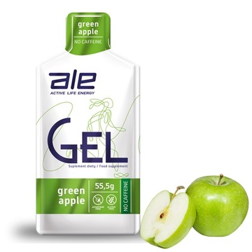 ALE GEL 55,5g ŻEL ENERGETYCZNY WĘGLOWODANY BIEGACZ WYTRZYMAŁOŚĆ ENERGY