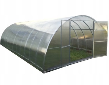 Теплица из поликарбоната Садовый туннель 3,5х4 м, профили поликарбонат 20х40 6мм
