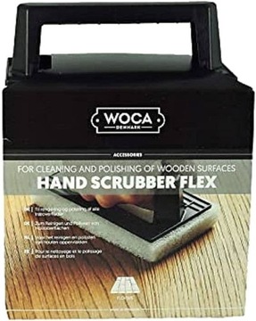 Woca Hand Scrubber zestaw do olejowania drewna