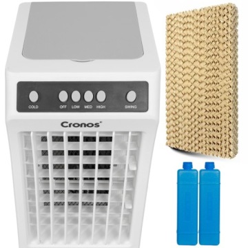 КОНДИЦИОНЕР ПОРТАТИВНЫЙ ВЕНТИЛЯТОР 7Л КОЛЕБАТЕЛЬНЫЙ ОЧИСТИТЕЛЬ + КАРТРИДЖИ