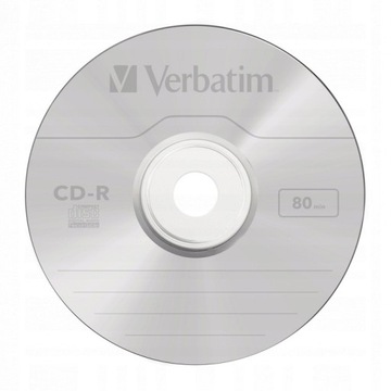 Verbatim CD-R 700 МБ Диски 10 шт. (435)