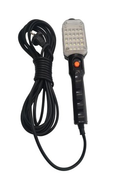 СВЕТИЛЬНИК ДЛЯ МАСТЕРСКОЙ 25LED ГАРАЖНЫЙ КРЮК МАГНИТ 230В