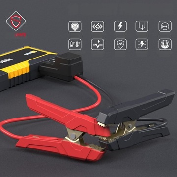 JUMP STARTER BOOSTER POWERBANK СТАРТЕРНОЕ УСТРОЙСТВО GOOLOO 4000A 26800 мАч