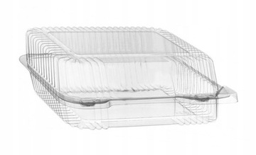 PUDEŁKA NA CIASTO K-47 x10 plastikowe pudełko tort słodycze podziękowanie