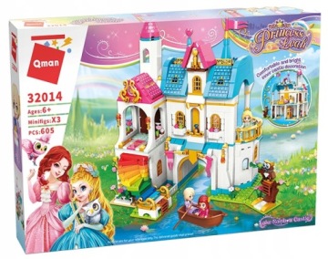 Блоки Qman Дворец на реке 605 шт.