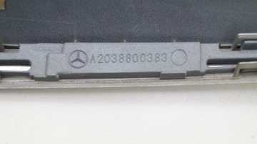 MERCEDES C 203 SPORT COUPE 00- MŘÍŽKA MASKA