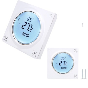 REGULATOR TEMPERATURY TERMOSTAT POKOJOWY CZUJNIKI STEROWNIK 3A LCD
