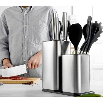 Многофункциональная подставка для ножей с разделителями.