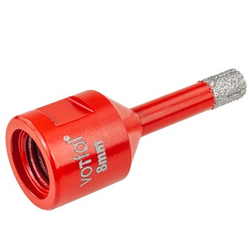 АЛМАЗНАЯ КОРОНКА СВЕРЛО 8 ММ ДЛЯ СТАНКОВ ДЛЯ ШЛИФОВКИ КЕРАМИКИ М14