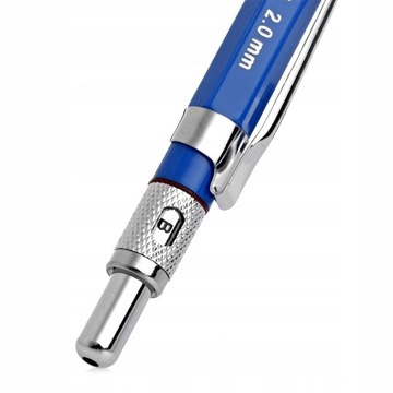 Синий 2шт 2мм 2В Карандаш Автоматический рисунок