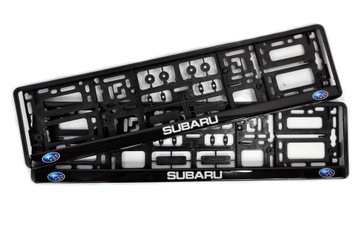RAMKI TABLICY REJESTRACYJNEJ ORYGINAŁ SUBARU