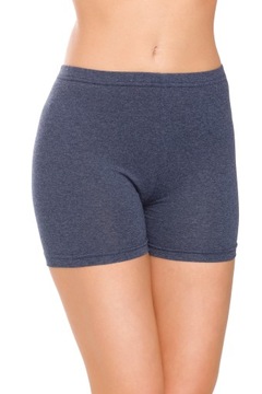 Szorty damskie bawełniane krótkie spodenki getry elastyczne denim M