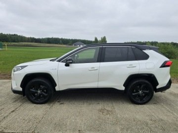 Toyota RAV4 V SUV 2.5 Hybrid Dynamic Force 218KM 2021 Toyota RAV-4 SELECTION 2.5 HYBRYDA Biała perła, Salon Polska, zdjęcie 7