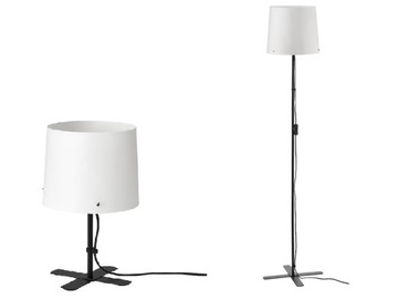 IKEA BARLAST LAMPA PODŁOGOWA 150CM + LAMPKA NOCNA