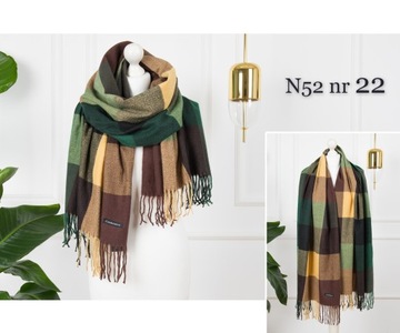 КАШЕМИРОВАЯ шаль Красивый БОЛЬШОЙ теплый клетчатый шарф МНОГИЕ ЦВЕТА