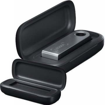 Запираемый чехол-кошелек для криптовалюты Ledger Nano S Plus Case, черный