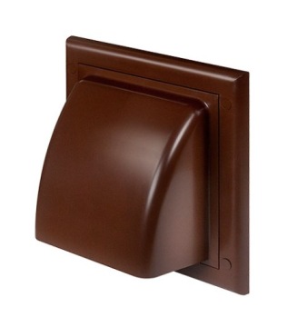 KRATKA WYWIEWNA KANAŁU WENTYL.190x190 FI 100 BRĄZ