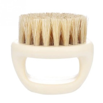 Men Beard Shaving Brush Wild Boar Fur Soft Barber Salon Facial Cleaning
