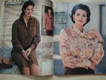 Burda duże jest piękne plus vintage 3/1995 szycie