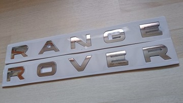 NOVÝ ZNAK RANGE ROVER NÁPIS