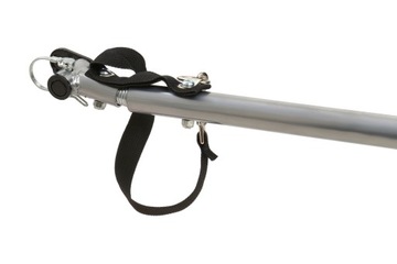 PRZYCZEPKA ROWEROWA Z JOGGEREM I AMORTYZATOREM 2 OSOBOWA CZARNA