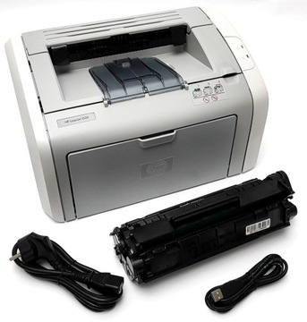 HP LaserJet 1020 (50-100K) pełen toner 100%, kable