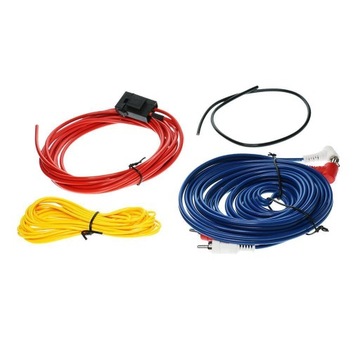 Zestaw okablowania subwoofera audio zdjęcie