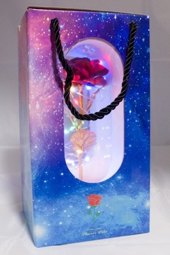 ИСКУССТВЕННАЯ ВЕЧНАЯ РОЗА В СТЕКЛЯННОМ КУПОЛЕ В СТЕКЛЯННОМ ПОДАРКЕ НА ДЕНЬ РОЖДЕНИЯ ДЛЯ НЕЕ