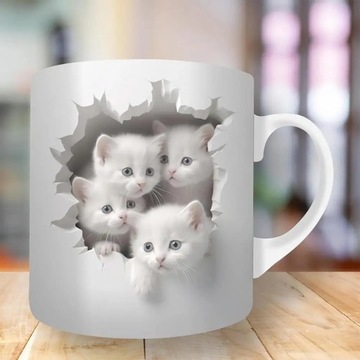 Креативный космический дизайн Многофункциональные кружки 3D эффект Кружка с котом К