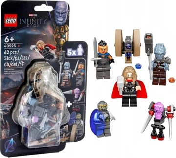 LEGO SUPER HEROES MARVEL INFINITY SAGA 40525 BITWA Z KOŃCA GRY