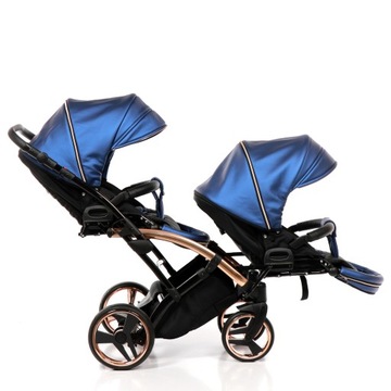 Коляска для двойни Junama Fluo Duo Slim V2 3в1 01