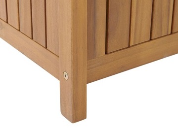 ДЕРЕВЯННАЯ САДОВАЯ СКАМЬЯ С КОНТЕЙНЕРОМ ДЛЯ ХРАНЕНИЯ