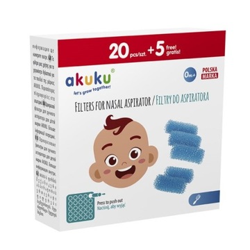 Zestaw dla Mamy i Dziecka Akuku miks Podpaski Wkładki Aspirator Termofor