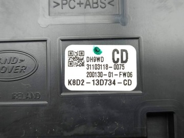 LAND ROVER EVOQUE II 2020 PANEL KLIMATIZACE