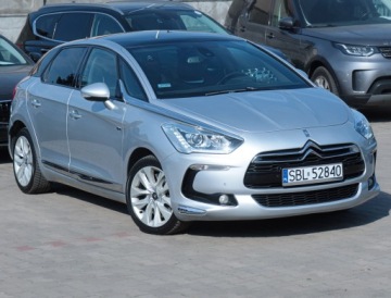 DS 5 Hatchback (Citroen) 2.0 HDi Hybrid4 200KM 2013 Citroen DS5 200 koni Sport 4x4 Masaż Pamięć Skóra Navi Panorama Keyles Ledy, zdjęcie 37