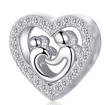 Charms Zawieszka dla Mamy Charmsy Mama Srebro s925 Dzień Matki