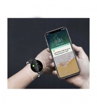 SMARTWATCH ВОДОНЕПРОНИЦАЕМЫЕ ПОДКЛЮЧЕНИЯ ДЛЯ ЧАСОВ PL MENU SPORT PULS SMART WATCH