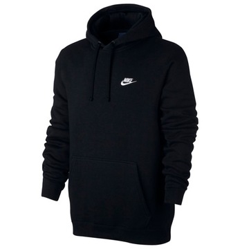 Bluza męska Nike M NSW Hoodie PO FLC Club szara 804346 451 rozmiar XXL