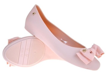 MAT KOKARDA MELISKI Balerinki PACHNĄCE Beż NUDE 36