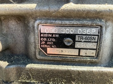 CAYENNE 7L 4.5 V8 SKŘÍŇ ŘAZENÍ 09D300036P